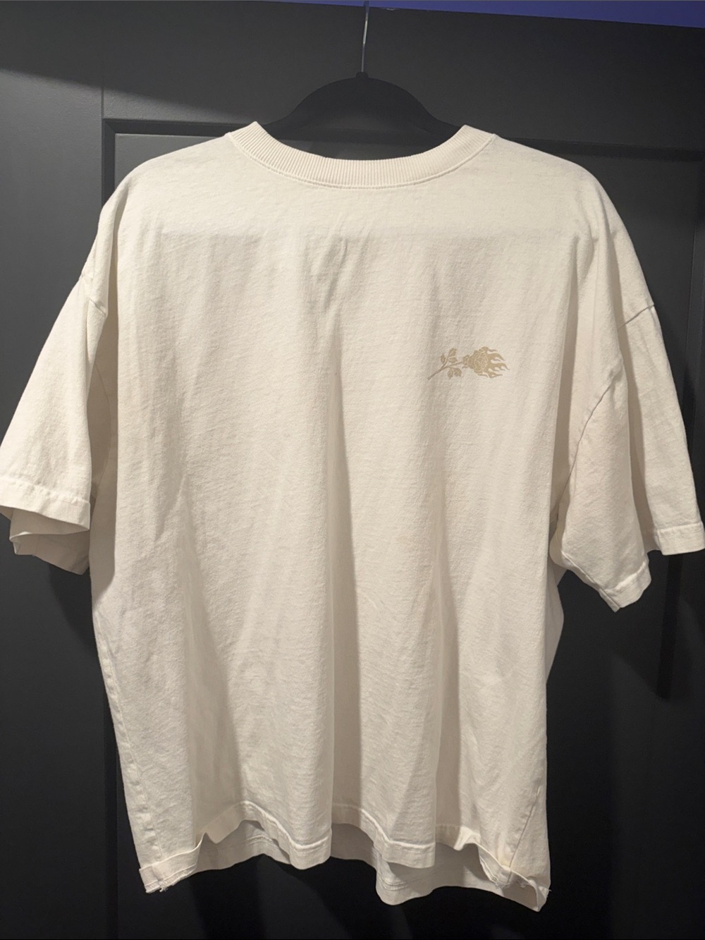 Men's Civil Regime Cream Short-Sleeve Crewneck T-Shirt